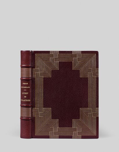 MAILLOL (Aristide) RONSARD (Pierre de). Livret...