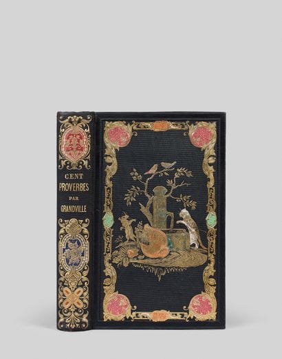 GRANDVILLE (J.-J.). CENT PROVERBES par Grandville...