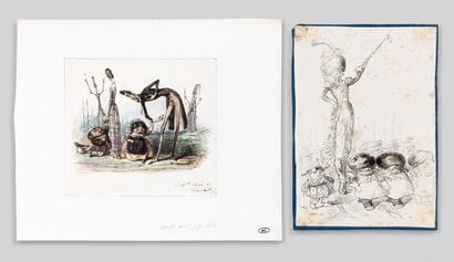 GRANDVILLE (J.-J.). UN AUTRE MONDE. Transformations,...
