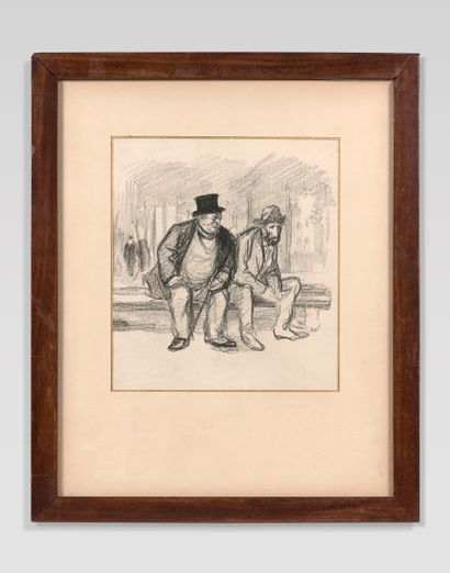 Théophile STEINLEN (1859-1923) Ouvriers....