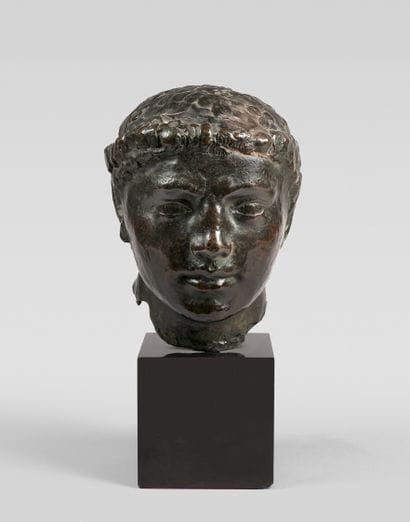 Joseph Antoine BERNARD (1866-1931) Tête de...