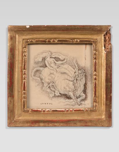 Alfred JANNIOT (1889-1969) Europe. Dessin...