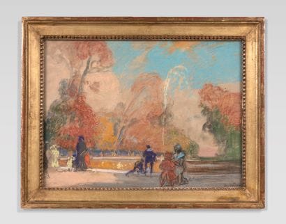 Auguste LEPERE (1849-1918) Le Bassin des...