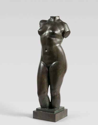 Alfred JANNIOT (1889-1969) Torse de Cécile....