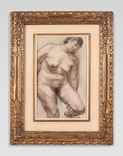 Alfred JANNIOT (1889-1969) Femme de face...