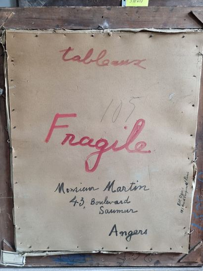 Takanori OGUISS (1901-1986) Le Kiosque «Figaro»,...