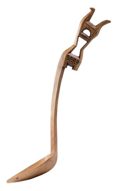 Cuillère en érable, au cuilleron lancéolé...