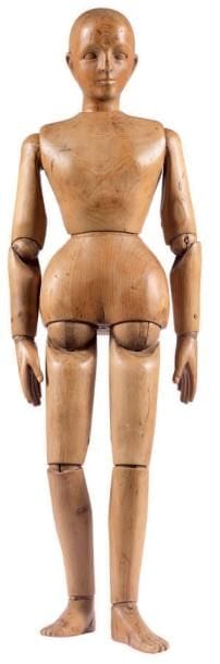 Mannequin d'artiste figurant un homme. Le...