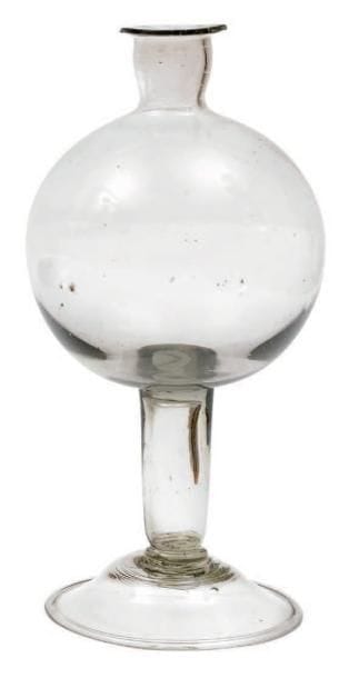 Loupe de brodeuse en verre incolore. Corps...