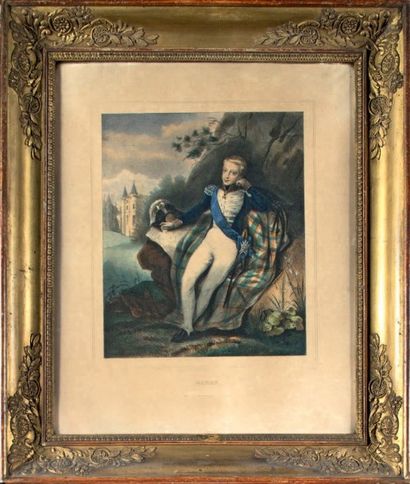 École du XIXe siècle
Portrait représentant...