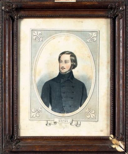 École du XIXe siècle
Portrait ovale du jeune...