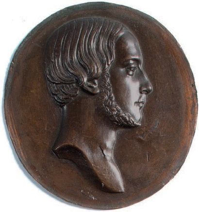 HENRI, Comte de Chambord
Médaillon de forme...