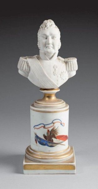 LOUIS-PHILIPPE, roi des Français
Buste en...