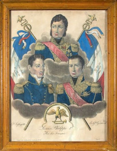 École Française du XIXe siècle
Le roi Louis-Philippe...