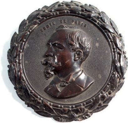 LOUIS-PHILIPPE, comte de Paris
Médaillon...