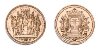 PRINCES de France
Médaille commémorative...