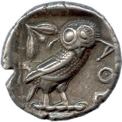 ATTIQUE - ATHÈNES époque de Marathon (449-413)
Tétradrachme...