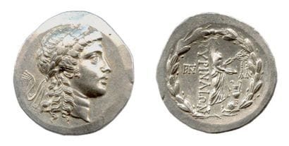 ÉOLIDE - MYRHINA (150-140)
Tétradrachme d'argent...