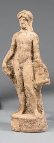 APOLLON nu
Terre cuite
Art grec, Ve -IVe...
