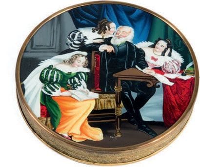 HENRI IV, roi de France
Grande boîte à bonbons,...