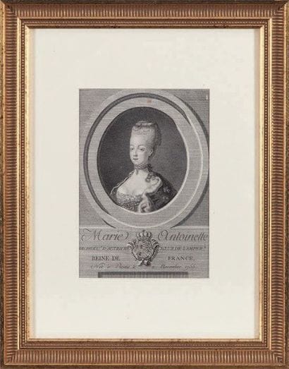 * ÉCOLE FRANÇAISE du XVIIIe siècle
Portrait...