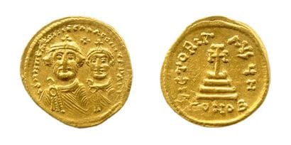 HÉRACLIUS et son fils HÉRACLIUS CONSTANTIN...