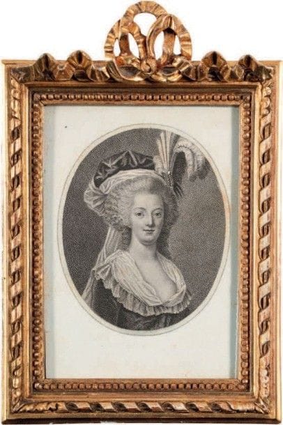 * MARIE-ANTOINETTE, reine de France
Gravure...