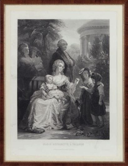 * ÉCOLE FRANÇAISE du XIXe siècle
Portrait...