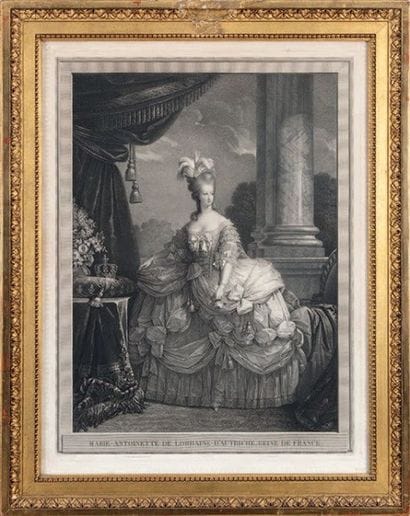 * ÉCOLE FRANÇAISE du XIXe siècle
Portrait...