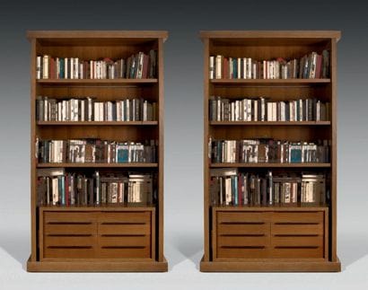 Christian LIAIGRE (né en 1945)
Paire de bibliothèques...