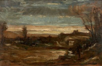 François Auguste RAVIER (1814-1895)
Paysage
Huile...