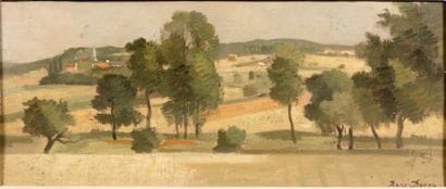 René DUREY (1890-1959)
Paysage vallonné
Huile...