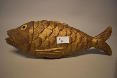 Poisson doré. Pays alémaniques. L. 40 cm