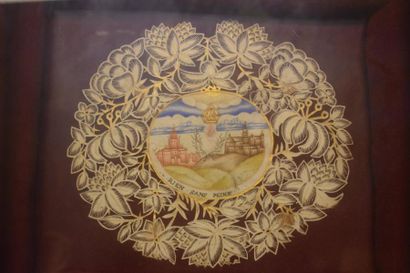 Cinq images pieuses : Canivet XVIIIe siècle...