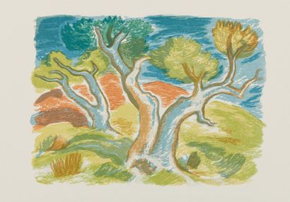 SUARÈS (André). Croquis de Provence. Paris,...