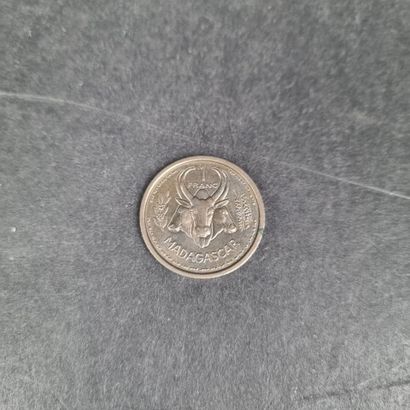 1 Franc Madagascar 1948 Essai (poids : 5,3...