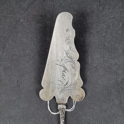 Pelle à gâteau en argent, poinçon Minerve,...