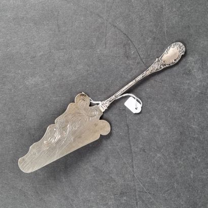 Pelle à gâteau en argent, poinçon Minerve,...