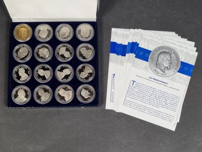Présidents de la République. Coffret comprenant...