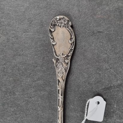 Pelle à gâteau en argent, poinçon Minerve,...