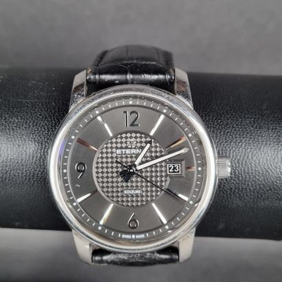 ETERNA. Montre d'homme en acier, collection...