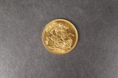 1 souverain or Georges V 1913
Frais de vente...