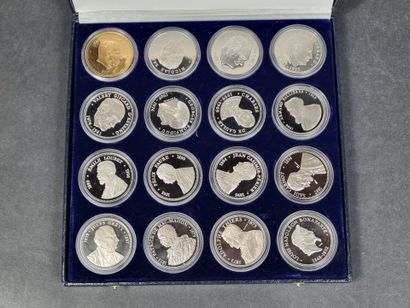 Présidents de la République. Coffret comprenant...