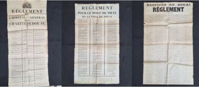[DOUAI] Lot de 3 affiches : 