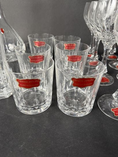 Cristal de Lorraine. Ensemble en cristal...
