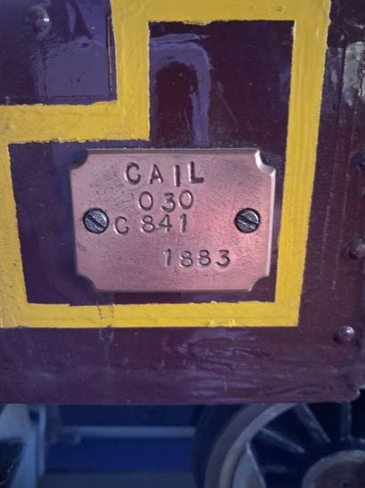 Modèle réduit d'une locomotive CAIL 030-C841...