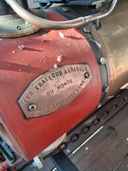 Modèle réduit d'un tracteur ALLCHIN, modèle...