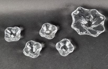 BACCARAT. Lot comprenant : 1 vide poche en...