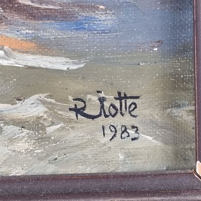 Yvon RIOTTE (XXe). 