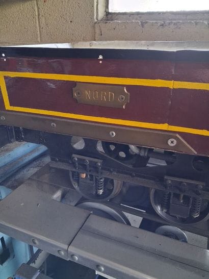Modèle réduit d'une locomotive CAIL 030-C841...